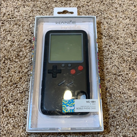 wanle Accessories Nwt Retro Game Boy Iphone X Phone Case